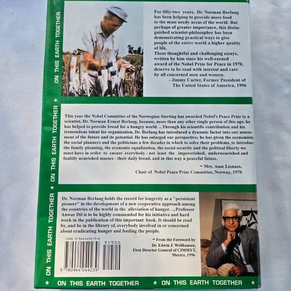 Norman Borlaug on World Hunger Hardcover - Picture 8 of 10